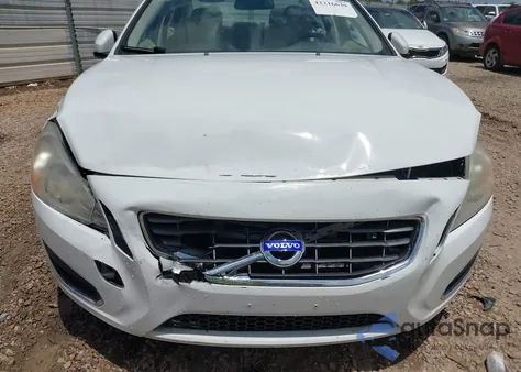 2012 Volvo S60 T5 from USA, damaged, VIN YV1622FS4C2115146